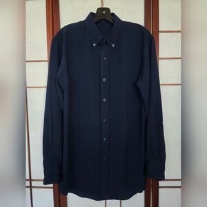 Men's Classic Navy Blue Shirt
